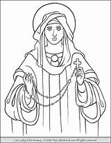 Rosary Mysteries Thecatholickid Praying Lourdes sketch template