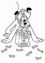 Disney Pages Dog Coloring Mickey Mouse Pluto Colouring Getcolorings Color Printable Print sketch template