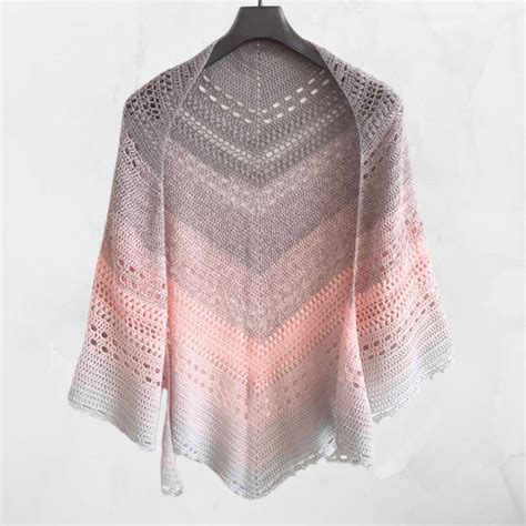 bella vita shawl  crochet patteren wilmade