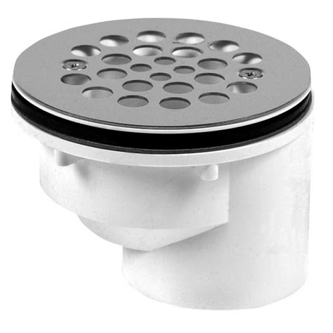 oatey    square holes  stainless steel shower drain   shower drains department