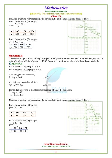 ncert solutions  class  maths chapter  exercise