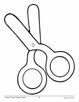 Scissors Seres Inertes Tijeras Vivos Escolares Crayon Pintar Utiles útiles Scholastic Messi Goma Sacapuntas Worksheets Goles Jugadas sketch template