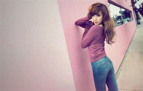 Wallpaper Girl Sexy Asian Tiffany Kpop Outdoor Girls Generation