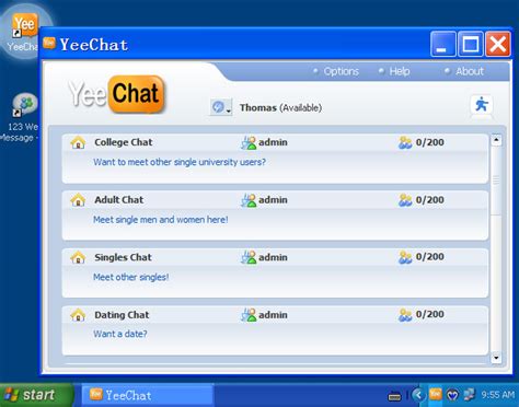 Yeechat Free Video Chat Room 2011 Screenshots