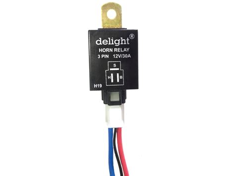 horn relay  pin   delight auto industries