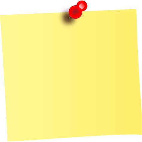 sticky note images clipart