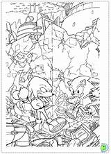 Dinokids Sonic sketch template