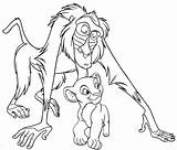 Coloring Rafiki Simba Lion King Pages Artistic Potential Discover Help Kids Will Disney sketch template