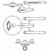 Enterprise Trek Star Uss Clipart 1701 Ncc Vector Trivia Borg Coloring Tattoo Pages Clip Starship Drawing Blueprints Clipground First Starfleet sketch template