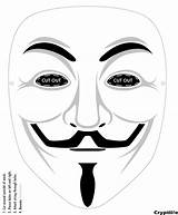 Fawkes Bonfire Joker Mascaras Máscaras Vendetta Maske Manualidades sketch template