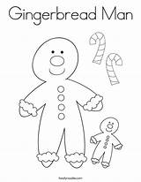 Coloring Gingerbread Man Pages Kids Story Noodle Twisty Print Popular Twistynoodle Coloringhome sketch template