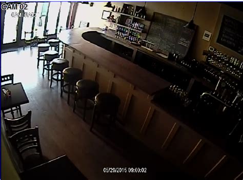 surveillance cameras system installation for restaurant and bar