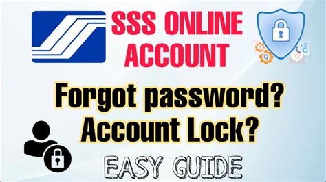 Forgot Sss User Id Password Account Lock Reset Using Active Email
