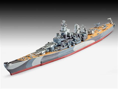 Revell Battleship U S S Missouri Wwii Ship Plastic Model Kit – Toptoy