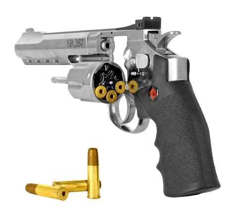 crosman mm  powered revolver bb gun remanufactured