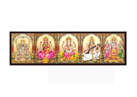 balaji lakshmi ganesh saraswathi murugan deities wooden stand small