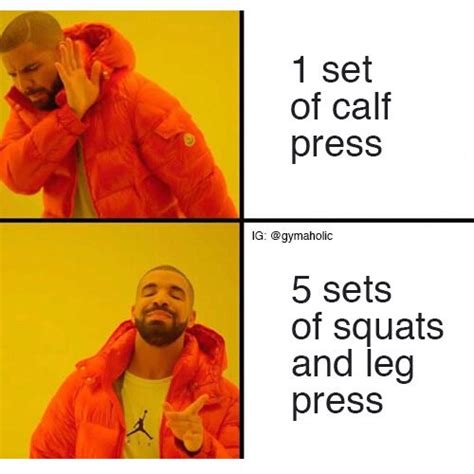 1 set of calf press gymaholic fitness app