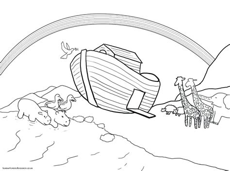 printable noahs ark coloring pages  getcoloringscom  printable