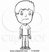 Boy Teenage Depressed Cartoon Clipart Adolescent Coloring Thoman Cory Printable Outlined Vector Depressing Quotes Small Quotesgram sketch template