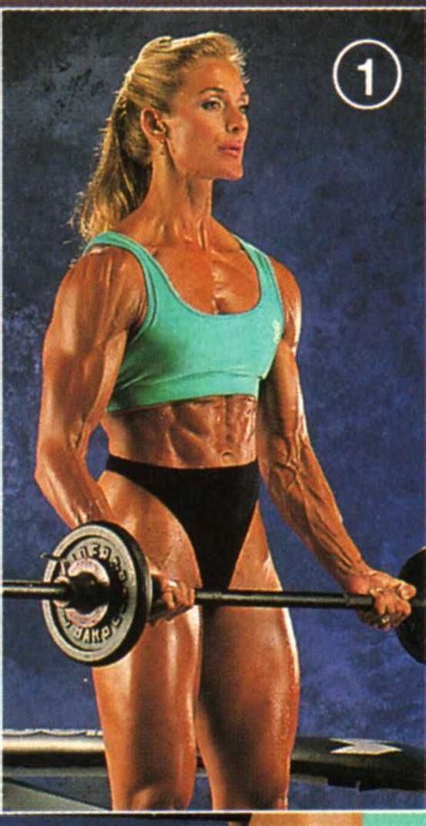 Erika Andersch 6 Abs Bodybuilding Biceps
