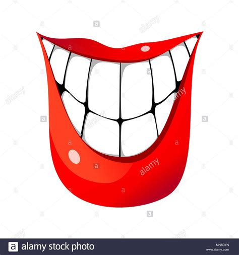 Big Teeth Stock Vector Images Alamy