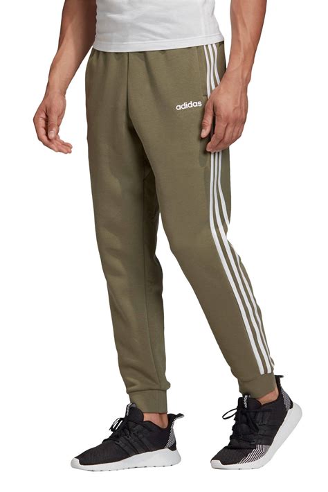 adidas performance joggingbroek groenwit wehkamp