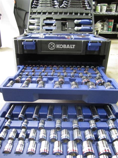 mechanics tool set review kobalt  piece  tool   fastener