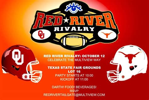 red river rivalry   tailgating  style multiview