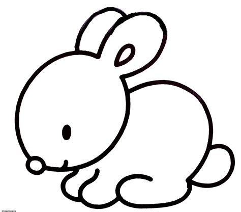 lapin dessin simple cool photographie coloriage lapin facile simple enfant jecolorie coloriage