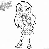 Bratz Babyz sketch template