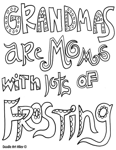 happy birthday grandma coloring card coloring pages