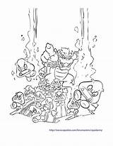 Coloring Mario Pages Fire Flower Super Comments Coloringhome sketch template
