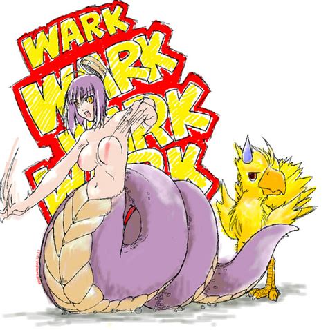rule 34 breasts chocobo crossover female final fantasy flying iro
