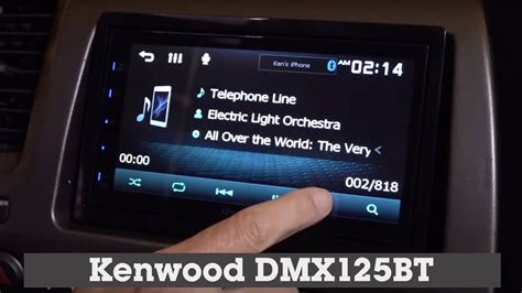 kenwood dmxbt display  controls demo crutchfield video youtube