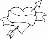Flames Coloring Pages Hearts Clipartmag Heart sketch template