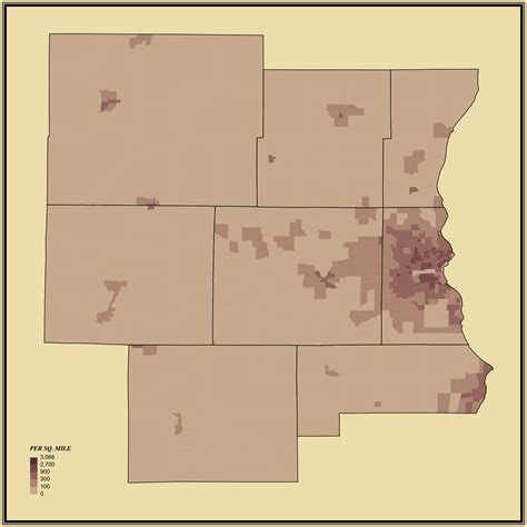 Population Density Statistical Atlas Of The United States