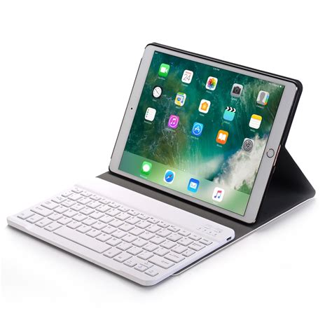 ipad pro  keyboard case ultra slim detachable bluetooth keyboard stand smart cover