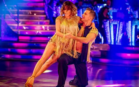 Strictly Come Dancing 2014 Caroline Flacks Getting Intimate With