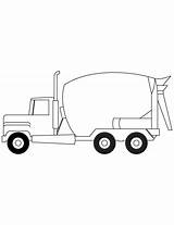 Truck Cement Coloring Pages Kids Colouring Printable Peterbilt Trucks Bestcoloringpages Pattern Sheets Choose Board Popular sketch template