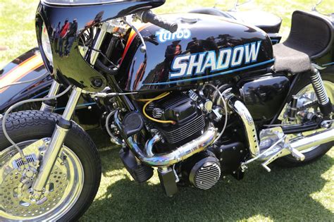 oldmotodude  honda cb turbo charged sidecar rig  display    quail motorcycle