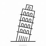 Pisa Torre Turm Ausmalbilder Disegni Colorare Ultracoloringpages sketch template