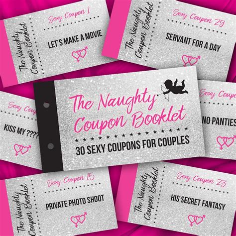 naughty coupons sexy coupon book naughty coupons sex etsy uk