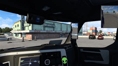mirror camera mod  ats euro truck simulator  mods american truck simulator mods