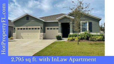 ranch home  inlaw suite clermont fl  bedrooms  baths den  sq ft youtube