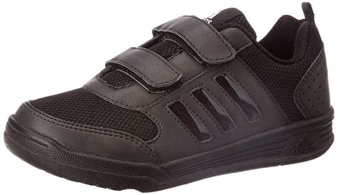 buy adidas boys flo  black velcro school shoes