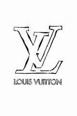 Louis Vuitton Logo Drawings Drawing Fashion Coloring Pages Gucci Logos Sketch Belt Paper Template Logodix Brand Fendi Paintingvalley sketch template