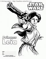 Leia Star Ausmalbilder Dxf Eps Last sketch template