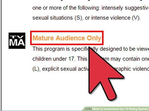 how to understand the tv rating system 6 steps with