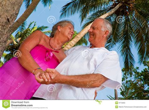 Happy Mature Couple Holding Hands Stock Image Image 8713063