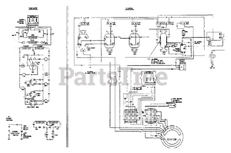 generac   generac  watt portable generator wiring diagram schematic  parts